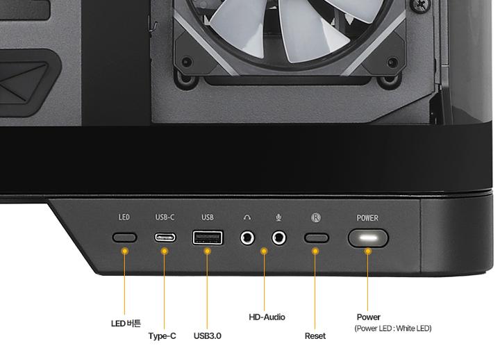 Produktbild Darkflash Tech Torre Darkflash Dy570 Negra Atx (ATX, mATX, Mini-ITX)