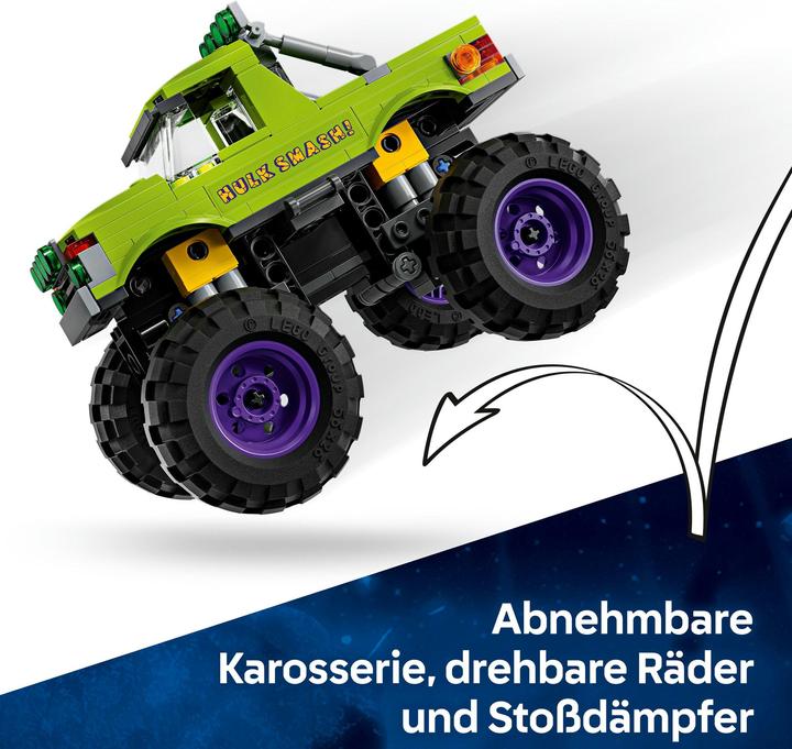 Actual product image LEGO Hulk truck vs. Thanos (76312, LEGO Super Mario)