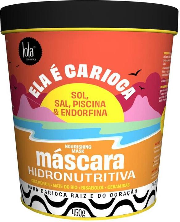 Room05 Lola Cosmetics She is Carioca Sun, Salt, Pool & Endorphin Hydronutritive Mask 450g