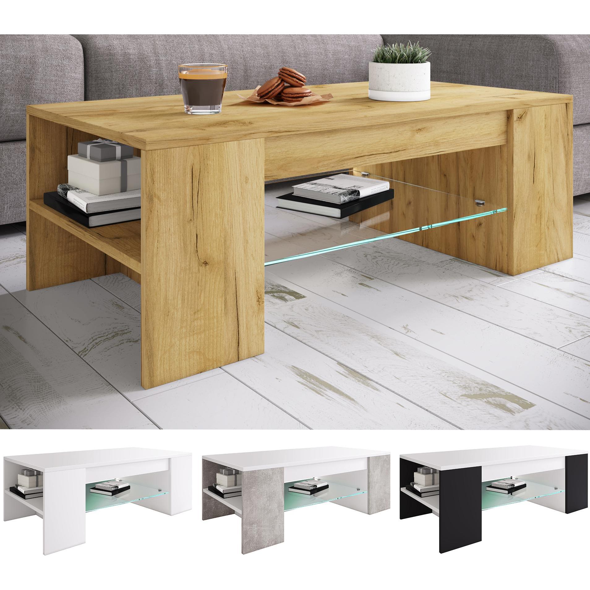 VCM, Couchtisch + Beistelltisch, Eliam (100 x 50 x 35 cm)