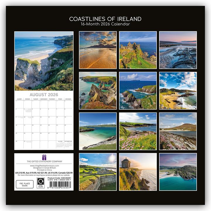 Image du produit Gifted Stationery Co. Ltd:Coastlines of