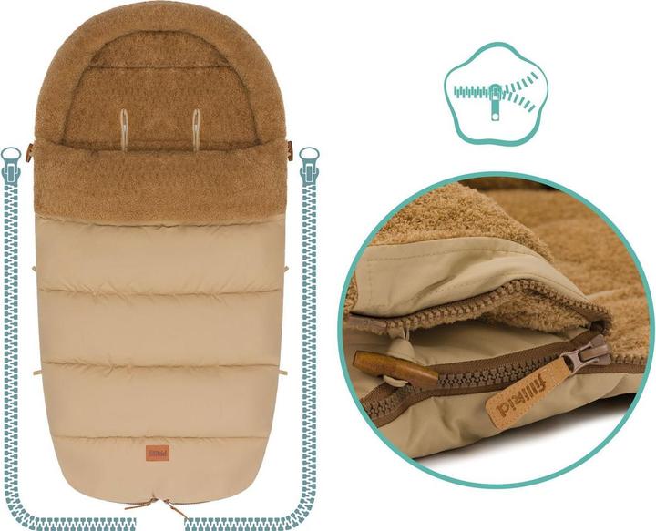 Image du produit Fillikid Fusssack Atlas Teddy