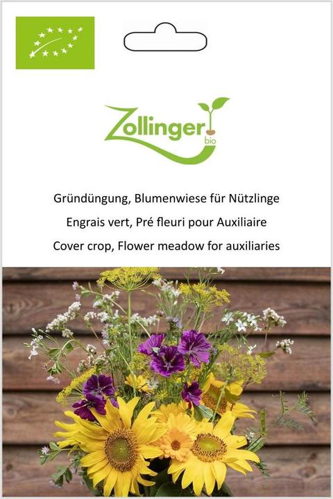 Produktbild Zollinger Bio Gründüngung, Blumenwiese für Nützlinge (Blumenzwiebeln)