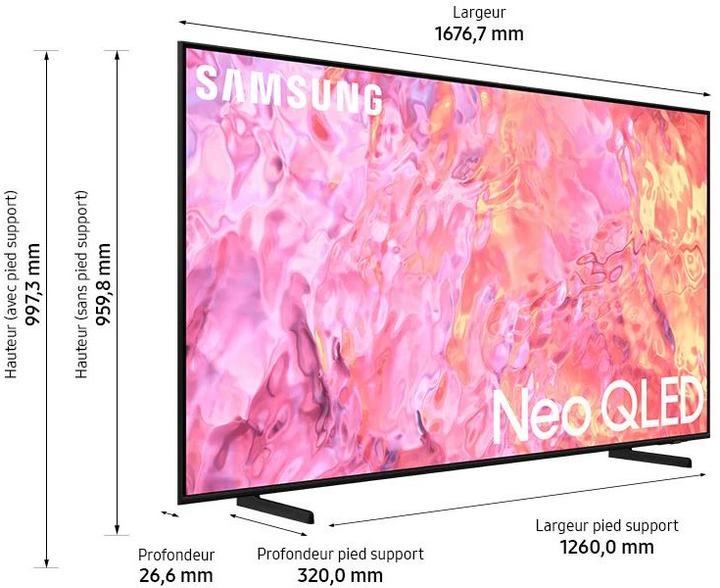 Immagine prodotto Samsung QE75Q60C (75", Q60C, QLED, 4K, 2023)