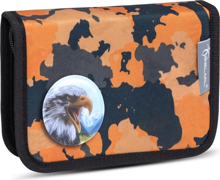 Produktbild Belmil Motion ergonomisches Schulranzenset 5tlg. "Orange Camouflag (19 l)