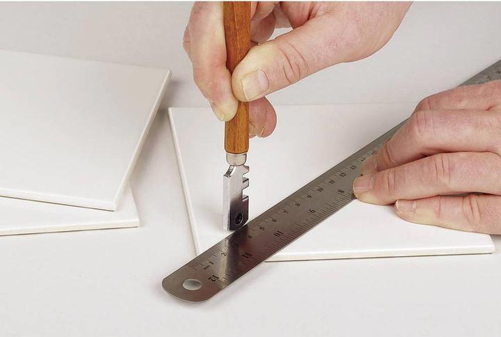 Produktbild wolfcraft 1 Glas- und Fliesenschneider Profi (135 mm)