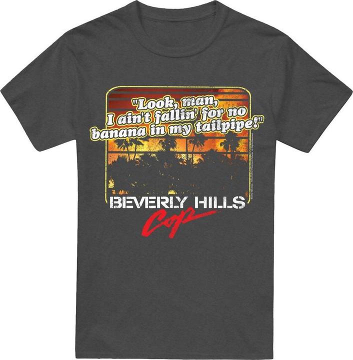 Image du produit Beverly Hills Cop - T-shirt BANANA IN MY TAILPIPE - Adulte (XL)