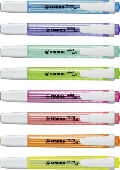 Produktbild STABILO swing cool Textmarker (8x)