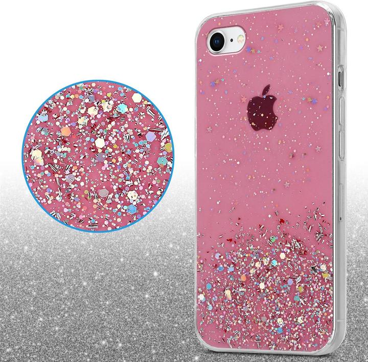 Immagine prodotto Cadorabo Copertura in TPU scintillante (Apple iPhone 7, Apple iPhone SE (seconda generazione))