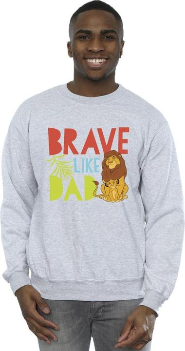 Image du produit Disney - Sweat THE LION KING BRAVE LIKE DAD - Homme (XL)