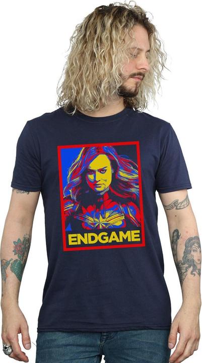 Image du produit - T-shirt AVENGERS ENDGAME CAPTAIN POSTER - Homme (3XL)