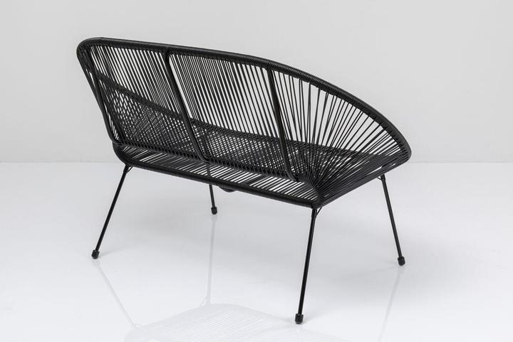 Image du produit Kare Design Banc Acapulco Noir (121 cm)