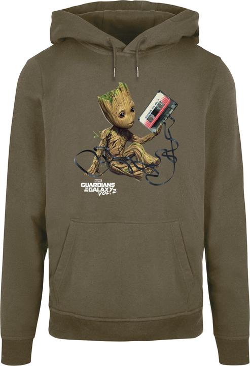 Produktbild Absolute Cult Guardians Of The Galaxy Vol2 - Groot Tape Basic Hoody - 114135 (S)