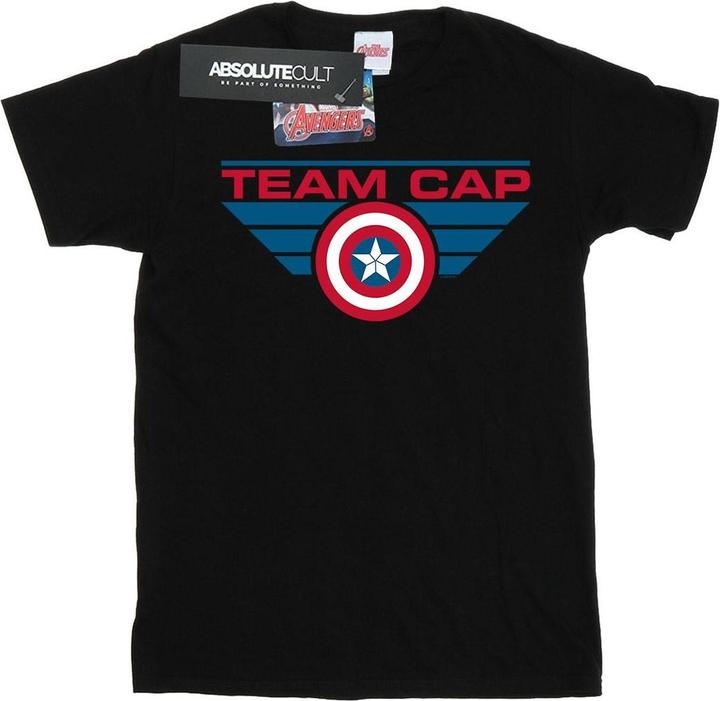 Immagine prodotto Captain America Civil War Team Cap Maglietta Uomo (XL)