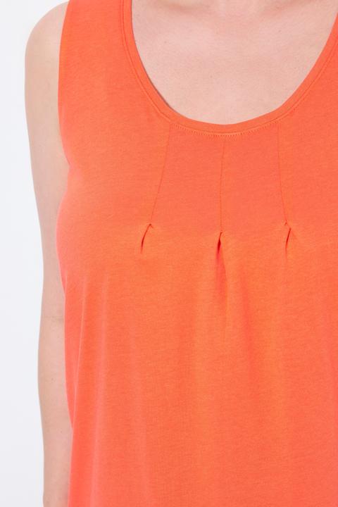 Actual product image Ulla Popken Essential Pleat Front Knit Tank (56)