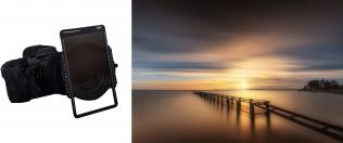 Produktbild H&Y Halbfilter grau weich GND 0,6 mit Magnetrahmen - 100x150 mm (ND- / Graufilter)
