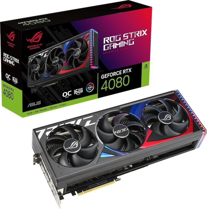 Image du produit ASUS ROG Strix GeForce RTX 4080 OC Edition (16 Go)