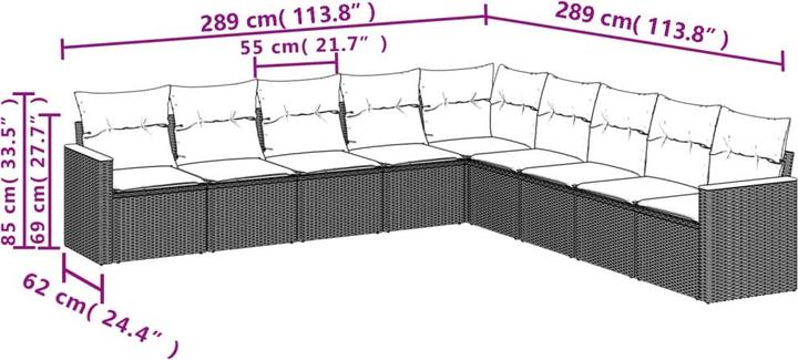 Produktbild vidaXL Myla