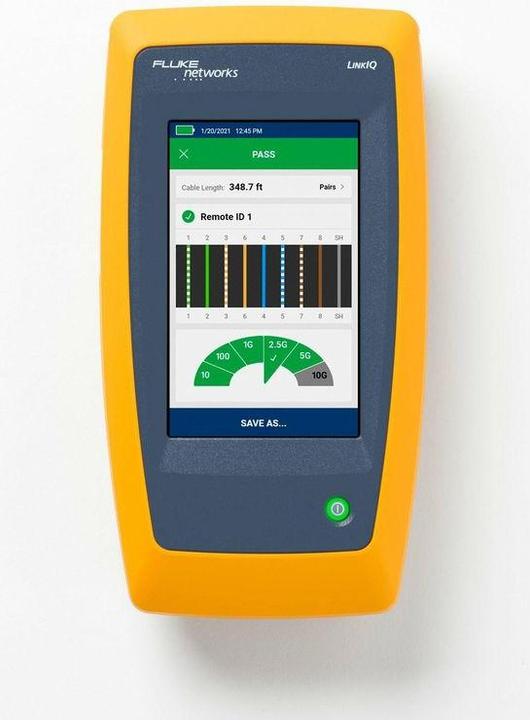 Produktbild Fluke LIQ-100 Netzwerkkabel-Tester Verdrilltes Doppelkabelprüfgerät