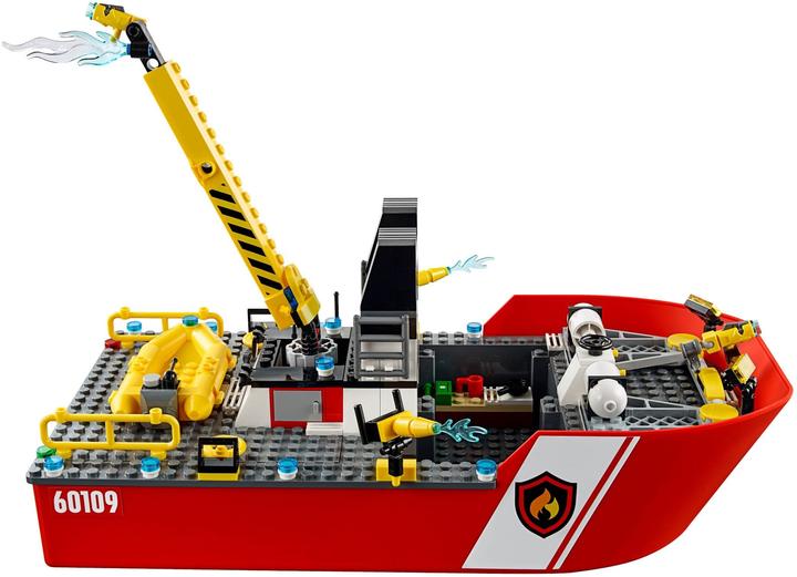Produktbild LEGO Feuerwehrschiff (60109, LEGO City)