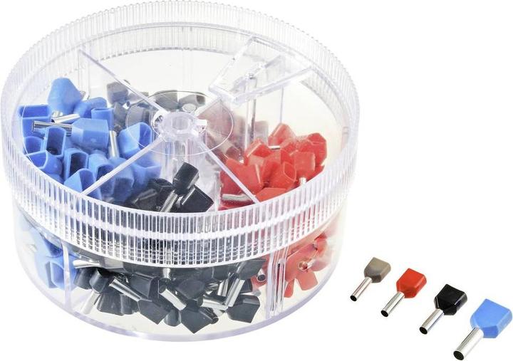 Tru Components TC-11599332 Wire end ferrule range 0.75 mm², 2.5 mm² fully insulated