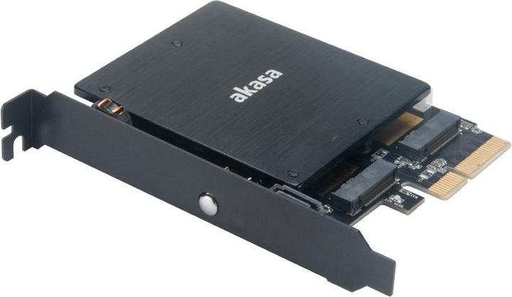 Produktbild Akasa AK-PCCM2P-03 - PCIe - M.2 - Schwarz - 32 Gbit/s - 0 - 55 °C