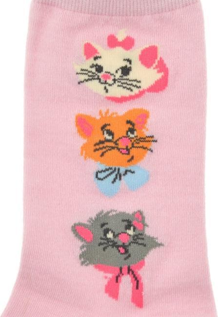 Immagine prodotto Disney Marie, Berlioz, Toulouse Modekatze Socken Triple Face Pink (36 - 39)