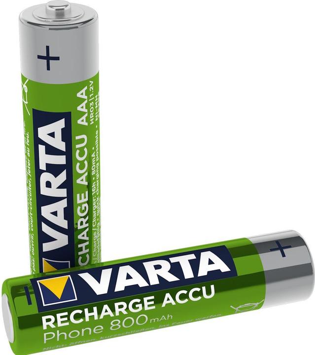 Immagine prodotto Varta Ricaricare il telefono Accu (2 pz., AAA, 800 mAh)