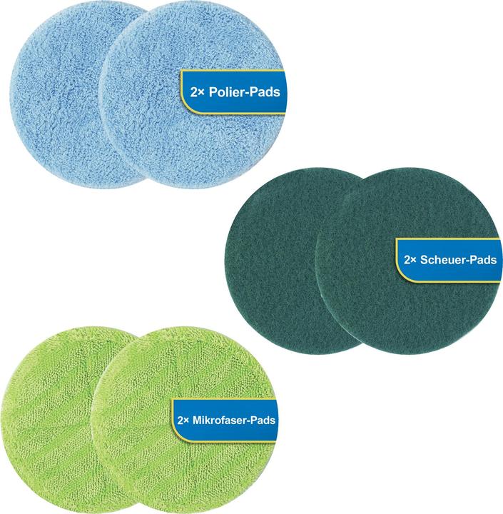 Actual product image Hurricane Floating Mop Replacement Pads (6 pcs.)