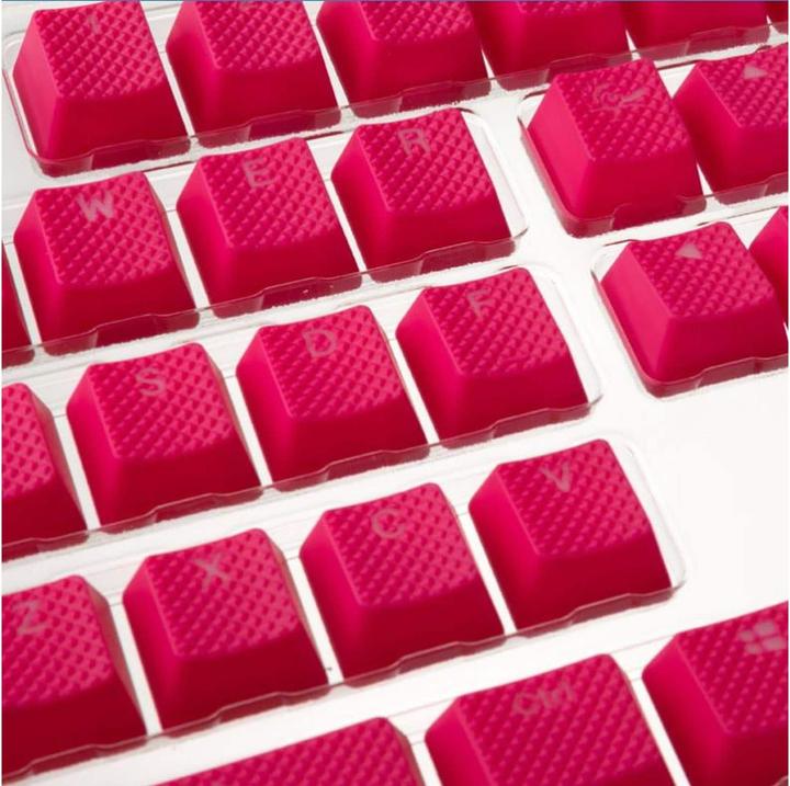 Produktbild Ducky Rubber Keycap Set, 31 Tasten, Double-Shot, gummiert, für Backlight