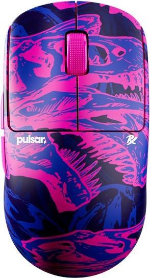 Pulsar X2 CRAZYLIGHT Mini Wireless - PRX Edition - Gaming Mus - Optisk - 5 knapper - Lilla (Wireless)