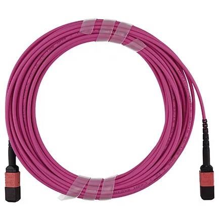 BlueOptics Lenovo AV28 kompatibles MPO-MPO Multimode OM4 Patchkabel 15 Meter (15 m), Netzwerkkabel