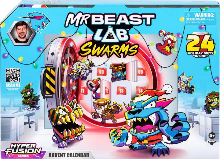 Actual product image Moose Mr. Beast Lab Swarms Mini Figures 6-pack 5 cm Assortment (6)