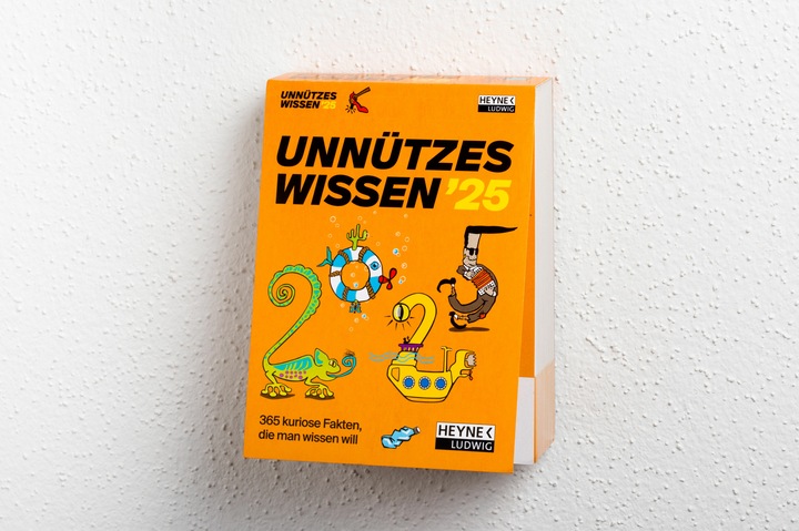 Produktbild Heyne Ludwig Unnützes Wissen 2025 (Harter Einband, Deutsch)