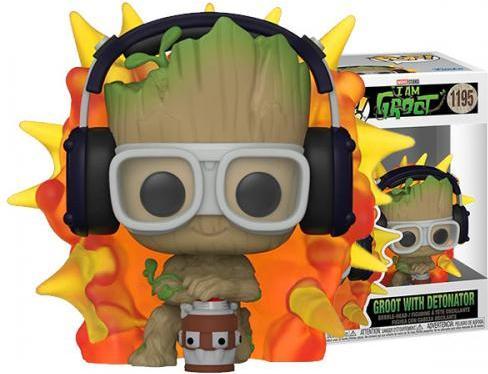 Immagine prodotto Funko POP Marvel I am Groot - Groot with Detonator