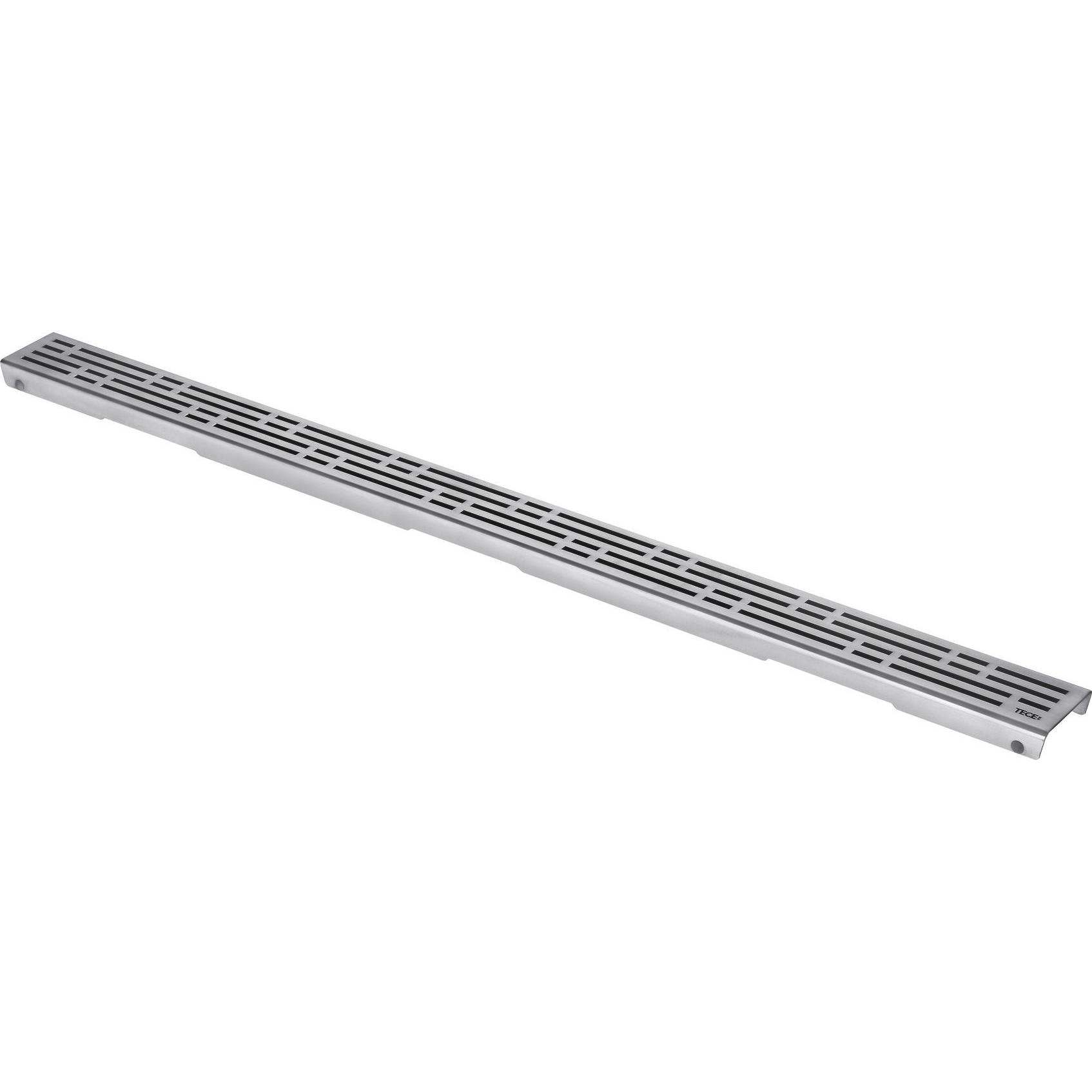 TECE, Duschrinne, Drainline Rost "basic", Edelstahl gebürstet (1000 mm) (937 mm)