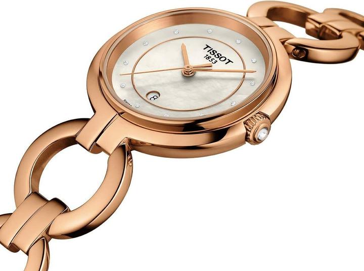 Produktbild Tissot T-Lady Flamingo Diamonds (Analoguhr, 26 mm)