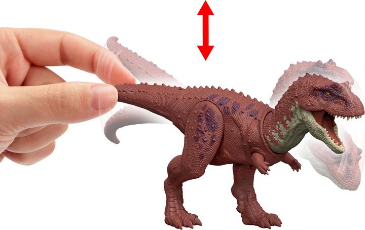 Actual product image Jurassic World Wild Roar Aucasaurus