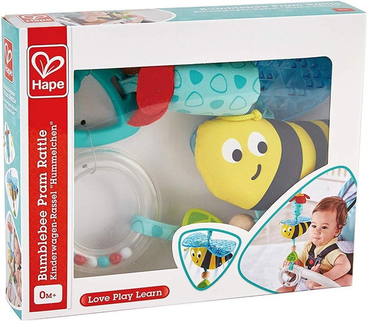 Actual product image Hape Hanger breed bumblebee