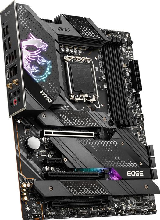 Actual product image MSI MPG Z690 Edge Wifi (LGA 1700, Intel Z690 (DDR4), ATX)