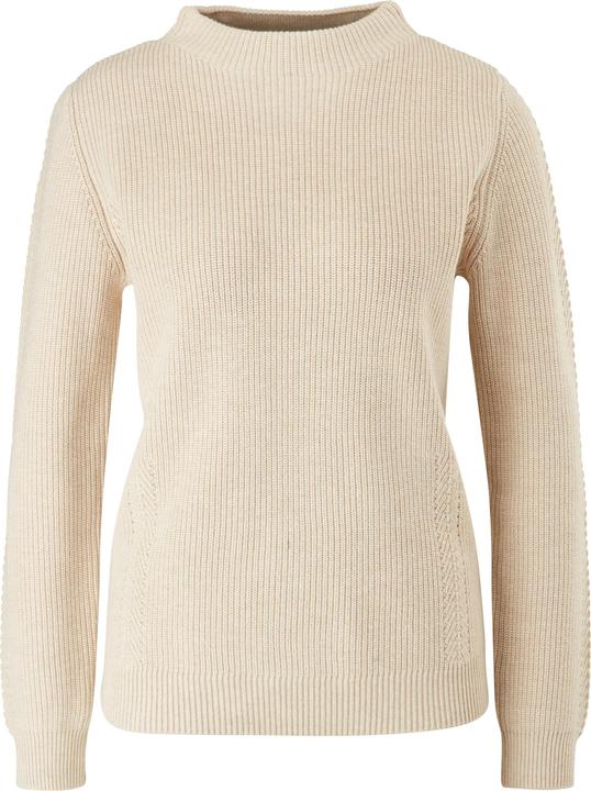 Produktbild s.Oliver Strickpullover Strickpulli mit Stehkragen (48)