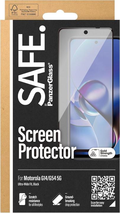 Produktbild Safe Ultra-Wide Fit (1 Stück, Motorola Moto G14, Motorola Moto G54)