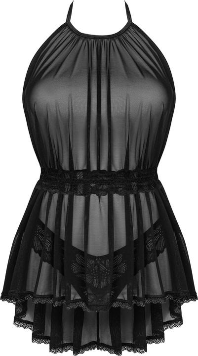 Productafbeelding Obsessive Serafia Babydoll & String M/L (M, L)
