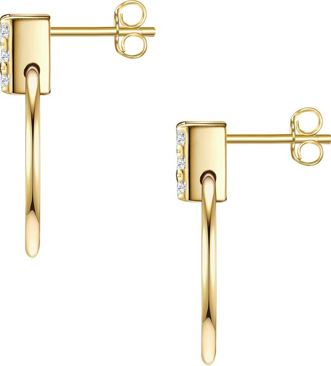 Immagine prodotto Glanzstücke München Donna Argento Cubic Zirconia Oro Giallo - 23668 (Argento)