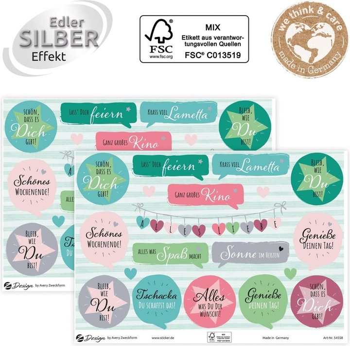 Produktbild Avery Deko Sticker