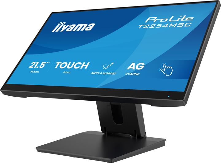 Produktbild iiyama 54.6cm (21,5") T2254MSC-B2AG 16:9 M-Touch HDMI+DP+USB (1920 x 1080 Pixel, 21.50")