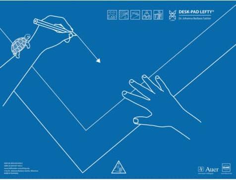 Produktbild Magni 906.01.19 Schreibunterlage, Kunststoff, Linkshänder, 50 x 43 cm (43 x 50 cm)