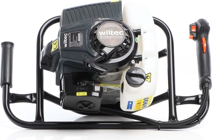 Produktbild Wiltec Wilitec Erdlochbohrer 2,2kW 3PS 63ccm Benzin Erdbohrer Pfahlbohrer Brunnenbohrer