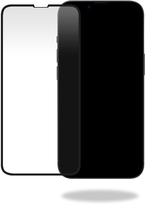 Image du produit Mobilize Cadre noir Verre (1 pièce(s), Apple iPhone 15)