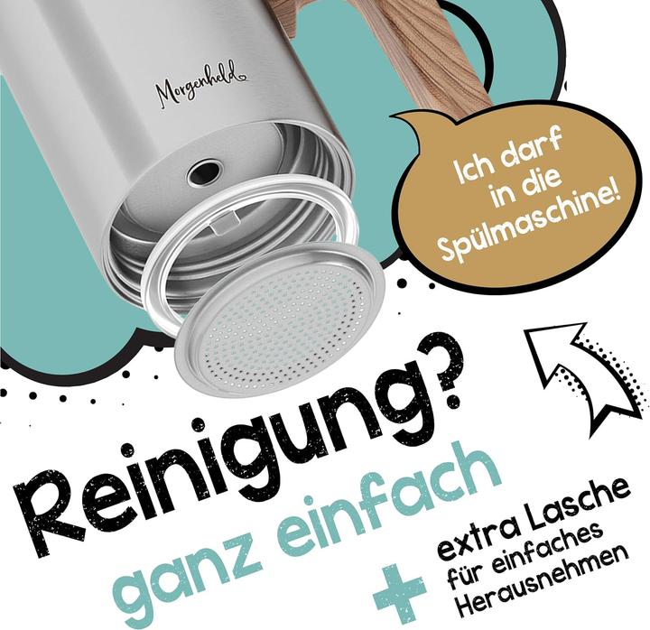 Produktbild Morgenheld Espressokocher (4 Tassen)